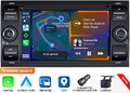 CAM+Android 13 7" IPS Bildschirm Autoradio GPS Navi CarPlay RDS WiFi BT für Ford