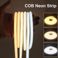 Neon COB LED Stripe Streifen 220V 230V Leiste Band Lichterkette Lichtschlauch