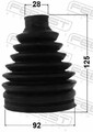 Abdeckung der Antriebswelle radseitig PVC 0317P-RB FEBEST für HYUNDAI KIA TOYOTA