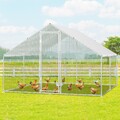 Hühnerstall Kaninchenkäfig Hühnerhaus Kleintiergehege Stall DIY 6/9/12/18/24m²