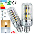 LED E27 E14 E12 B22 GU10  Mais Birne Glühbirne Lampe SMD Leuchtmittel Licht DE