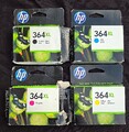 Original HP 364XL Multipack, Schwarz, Cyan, Magenta, Gelb Tintenpatronen