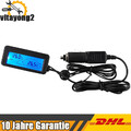 12V Auto LCD Digitalanzeige Thermometer Innen Außenthermometer mit Kabelsensor