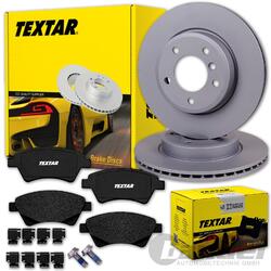 TEXTAR BREMSSCHEIBEN 280mm + BELÄGE VORNE passend für RENAULT MEGANE + SCENIC 2VA 280x24mm // NUR passend bis Baujahr 10/2005