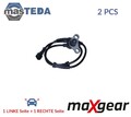 20-0322 ABS SENSOR DREHZAHLFÜHLER HINTEN MAXGEAR 2PCS FÜR VOLVO S40 I,V40