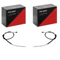 2x Maxgear HANDBREMSSEIL LINKS+RECHTS passend für FIAT PUNTO (GRANDE/ EVO)