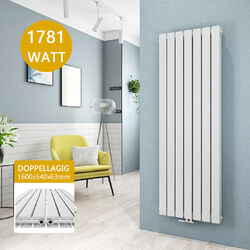 Paneelheizkörper Anthrazit/Weiß Heizkörper Design Badheizkörper Mittelanschluss