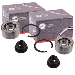 2X A.B.S. RADLAGER SATZ VORNE BEIDSEITIG passend für VOLVO S40 V40