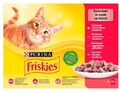 7613036977081 Friskies Mix Fleisch - Nassfutter für Katzen - 12 x 85 g PURINA NE