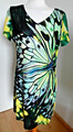 Sommer/Kofferkleid "Smashed Lemon“ bunt Schmetterlinge Gr. 46/fällt wie 42 aus