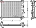 DENSO DRM20114 Kühler Wasserkühler Motorkühler für OPEL Meriva B (S10)
