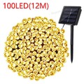 100 LED Solar Lichtschlauch Außen/Innen LED Lichterschlauch Lichterkette Deko