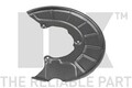 NK Spritzblech, Bremsscheibe 234717 für AUDI SEAT SKODA VW