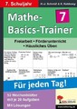 Mathe-Basics-Trainer / 7. Schuljahr Grundlagentraining für jeden Tag! | Buch | 9