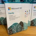 Microsoft Office 365 Family Word Excel Outlook 6 Benutzer 1 Jahr Windows PC Mac