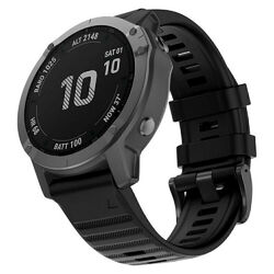 Für Garmin Fenix 7 7X 6 6X Epix Pro 5 5X Plus 3HR Quickfit Nylon Silikon Armband