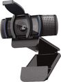 Logitech C920s HD PRO Webcam, Full-HD 1080p, 78° Blickfeld, Autofokus, Schwarz