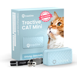 Tractive CAT Mini | GPS Halsband für Katzen | Mint | GEBRAUCHT
