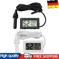 Mini Digital LCD Thermometer Hygrometer Temperature Humidity Gauge with Probe