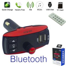 Bluetooth FM Transmitter Auto MP3 Player 2 x USB Lade Freisprechanlage A 928
