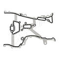 VAICO Steuergehäusedeckel Dichtung Für VAUXHALL OPEL Agila Mk I Astra Cc 638225