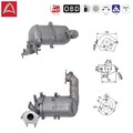 Rußpartikelfilter Dieselpartikelfilter DPF für NISSAN RENAULT OPEL MERCEDES -1.6