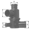 Gates TH14687 Thermostat, Kühlmittel für LADA