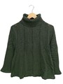 TED BAKER Rollkragenpullover Damen Gr. DE 36 grün Casual-Look