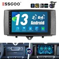 9" 64G Android 13 Carplay Für Benz Smart Fortwo 451 2011-2015 Autoradio GPS Cam