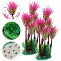  2 Pcs Aquatische Dekoration Aquarienpflanzen Aus Kunststoff Zierpflanzen Für