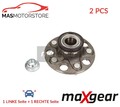 RADLAGERSATZ RADLAGER SATZ PAAR HINTEN MAXGEAR 33-0966 2PCS A NEU OE QUALITÄT