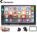 7 Zoll Doppel 2DIN Bluetooth Autoradio Stereo FM USB AUX Touchscreen MP5 Player