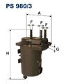 FILTRON PS 980/3 Kraftstofffilter für RENAULT