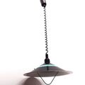 Hängelampe Liebner Zuglampe Memphis Style türkis Deckenleuchte Pendant Lamp