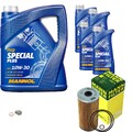 MANN-FILTER Ölfilter MANNOL 9 L 10W-30 Special Plus für Mercedes-Benz SL