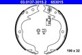 ATE Bremsbackensatz, Feststellbremse 03.0137-3015.2 für MITSUBISHI SUBARU