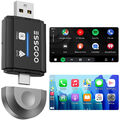 Apple Carplay Android Auto Adapter USB Car Dongle Connect Box 2 in 1 Wireless