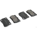 1x Bremsbelagsatz, Scheibenbremse HERTH+BUSS JAKOPARTS J3612032 passend für