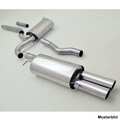 Friedrich Motorsport 76mm Auspuff Sportauspuff Anlage für Audi TT 8N Bj. 98-2006