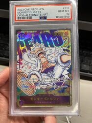 One Piece Ruffy Gear 5 OP05-119 PSA 10!