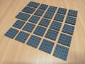 LEGO Sortiment Platten dunkelgrau / Konvolut Sammlung