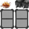 2 Stück Spritzschutz für Ninja Foodi Dual Zone Heißluftfritteuse AF300EU, He