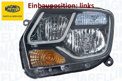 MAGNETI MARELLI 714000813402 Hauptscheinwerfer links Scheinwerfer für Dacia 