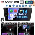 2+32G DAB+ Android 14 Carplay Für BMW 3ER E90 E91 E92 E93 Autoradio GPS NAVI Kam