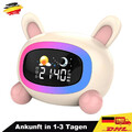 LED Alarm Wecker mit Projektion Digital Spiegel USB Alarmwecker Tischuhr Snooze