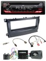JVC CD DAB USB Bluetooth Lenkrad Autoradio für Ford C-Max Can 07-10 Focus schwar