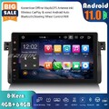 9" 8-Kern DAB+CarPlay Android 11 Autoradio GPS DSP BMW 3er E46 M3 Rover 75 MG ZT