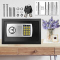 8.5L Kleiner elektronischer Mini Safe Tresor Schranktresor mit Zahlenschloss Neu