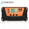 Solar Laderegler 30A 10A PWM Solar Panel Controller Regulator 12/24V Mit USB