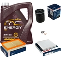 BOSCH Inspektionspaket 5 L MANNOL Energy 5W-30 für Suzuki Swift III MZ EZ 1.3
